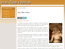 Tablet Screenshot of incas-maias-astecas.info